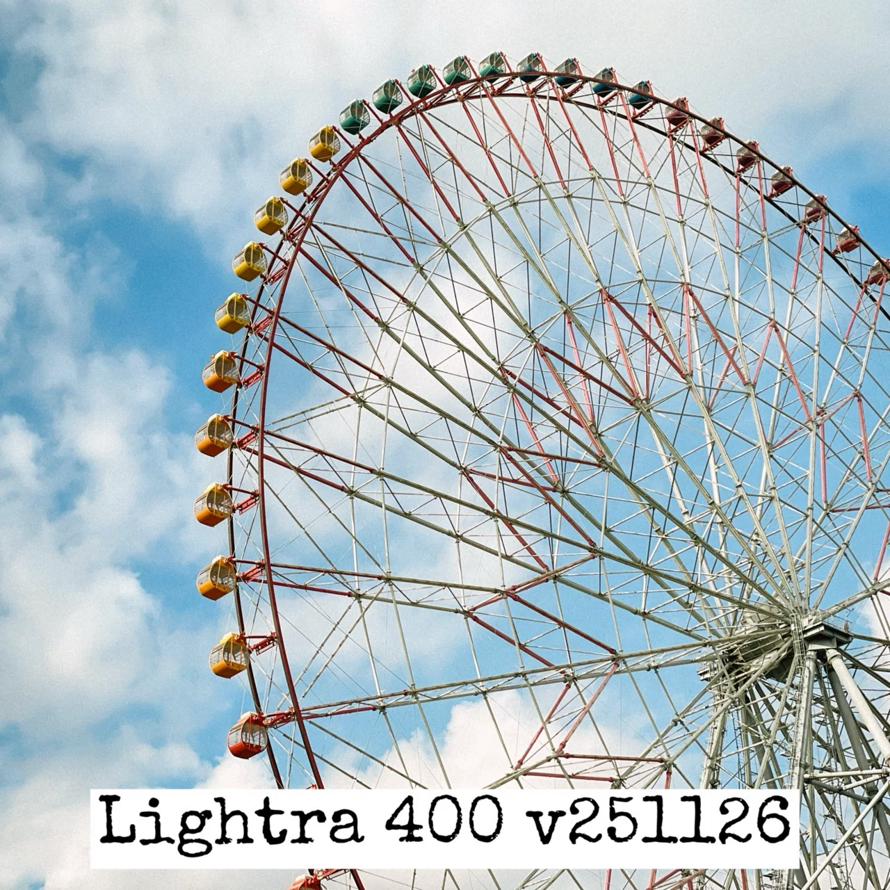 プリセット更新：Lightra 400 v251126｜Shin Noguchi