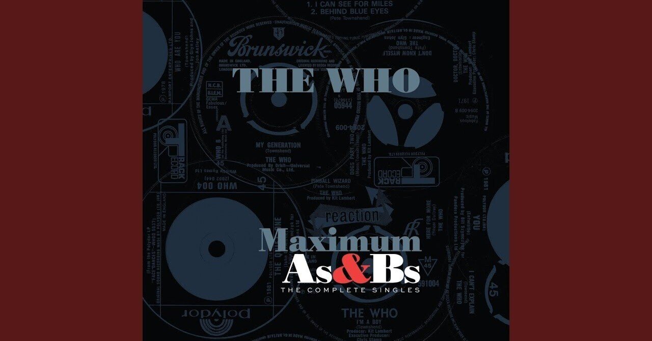 追伸：ザ・フーのアンダー・マイ・サム (The Who: Under My Thumb