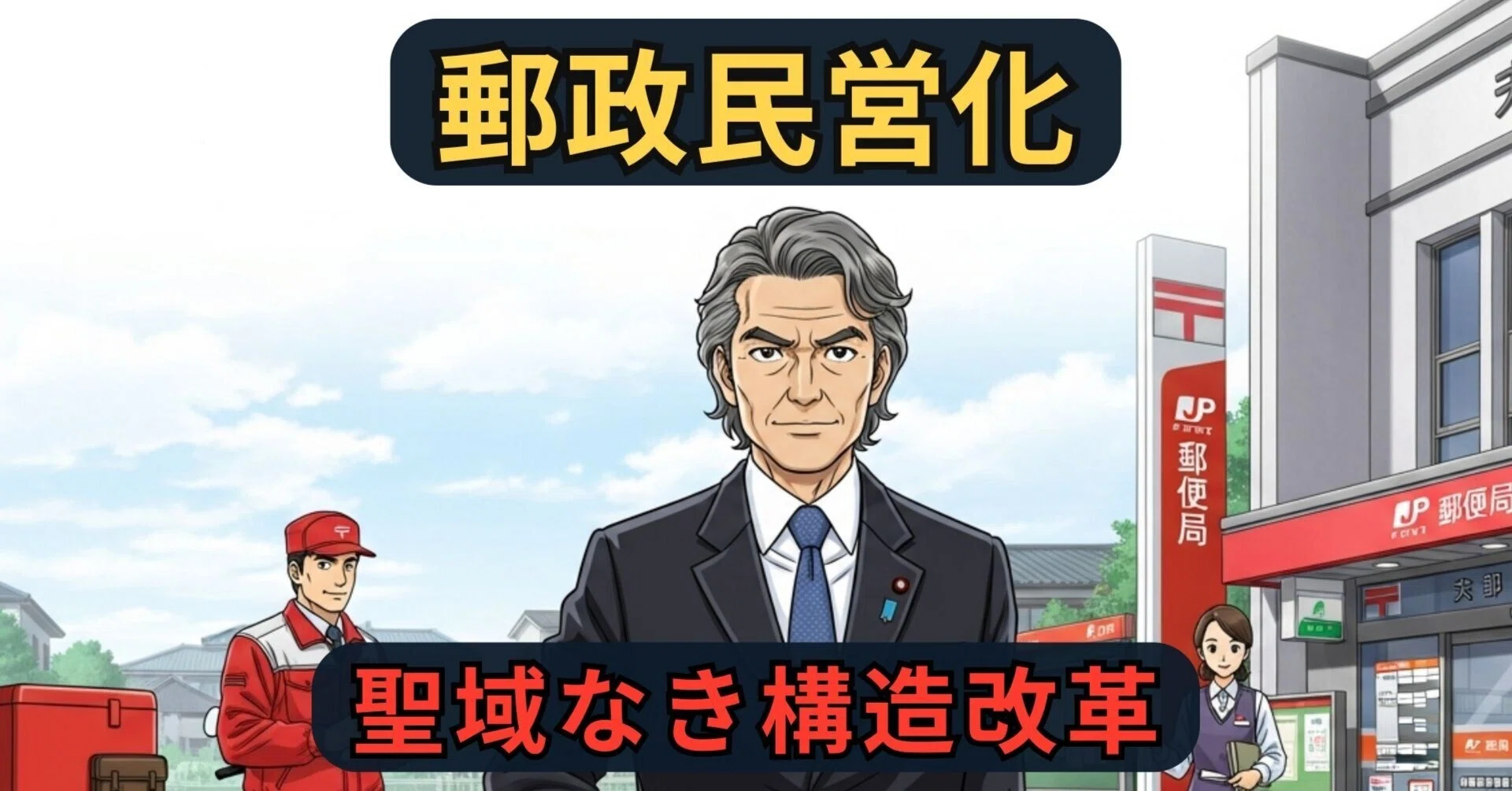 郵政 民営 化 と は