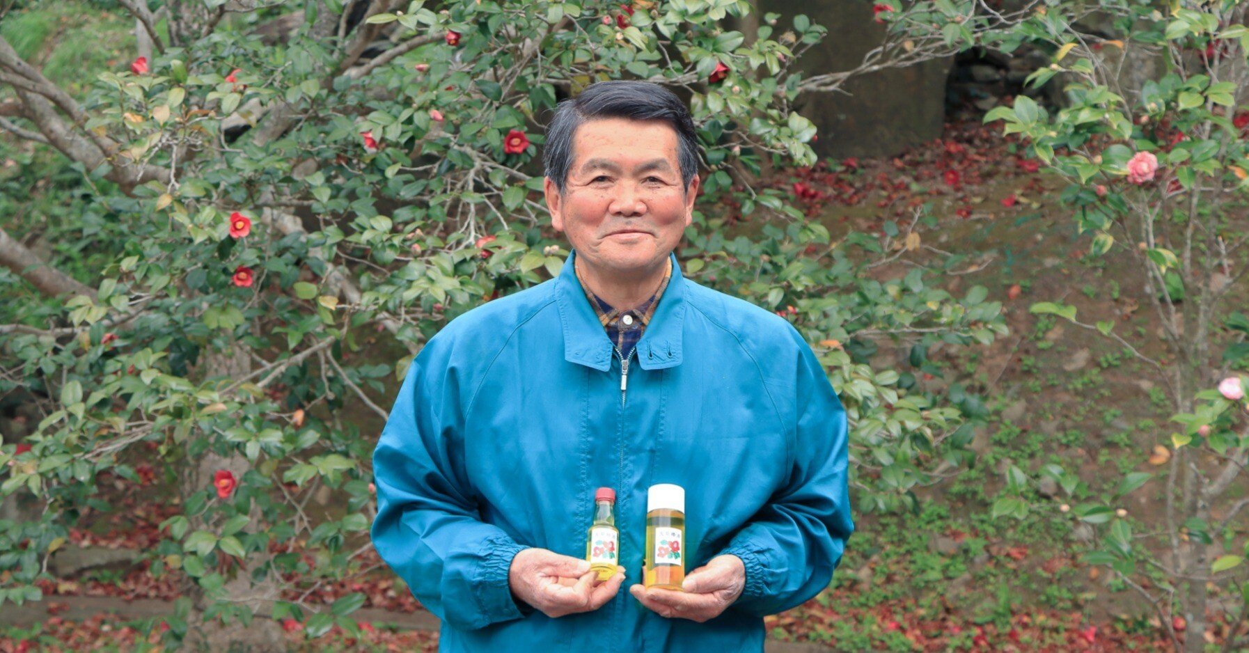 白迫修一さんと西平カメリアクラブが紡ぐ、椿油のある暮らし｜あまくさ