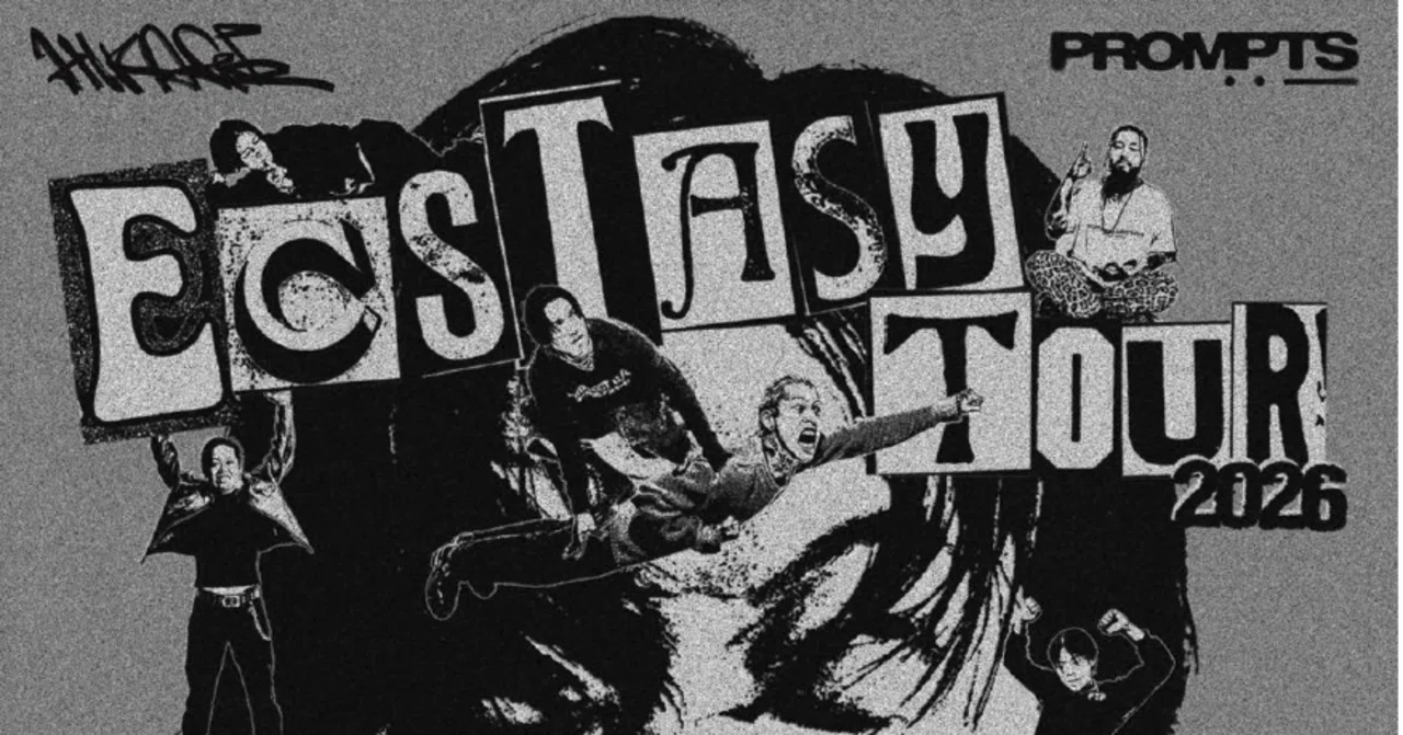 ミュージシャン ECSTASY Tee yasui HIKAGE PROMPTS HIKAGE×Prompts YASUIの2バンド同時正規加入!! 2マンツアー“ECSTASY