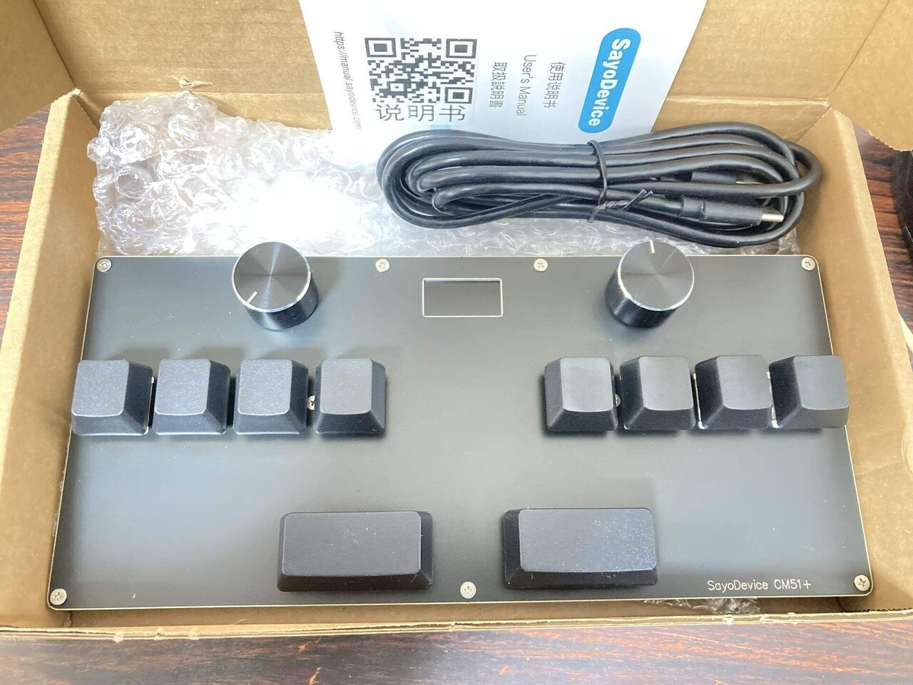 SayoDevice CM51+を買いました｜.