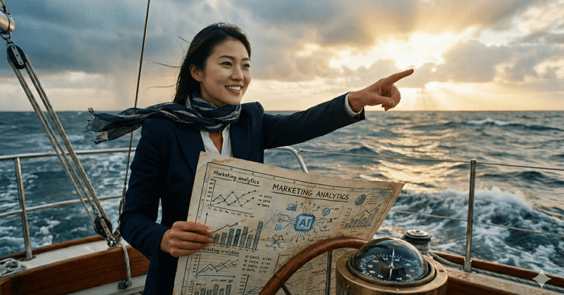 AI時代のマーケティングを、易しく・深く・面白く。混迷するソリューションの海を渡る、羅針盤としての「中の人」の重要性 thumbnail