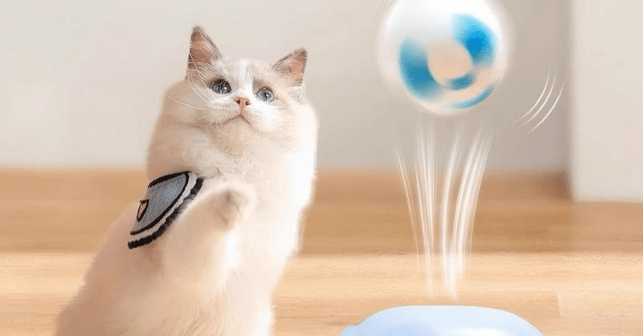 🐋 家の猫が夢中になった「クジラ浮遊ボール」体験記｜JARETOMO