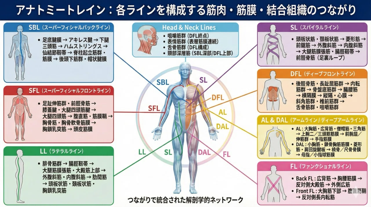 サルでもわかるアナトミートレイン ― 全身をつなぐ筋膜ラインのすべて