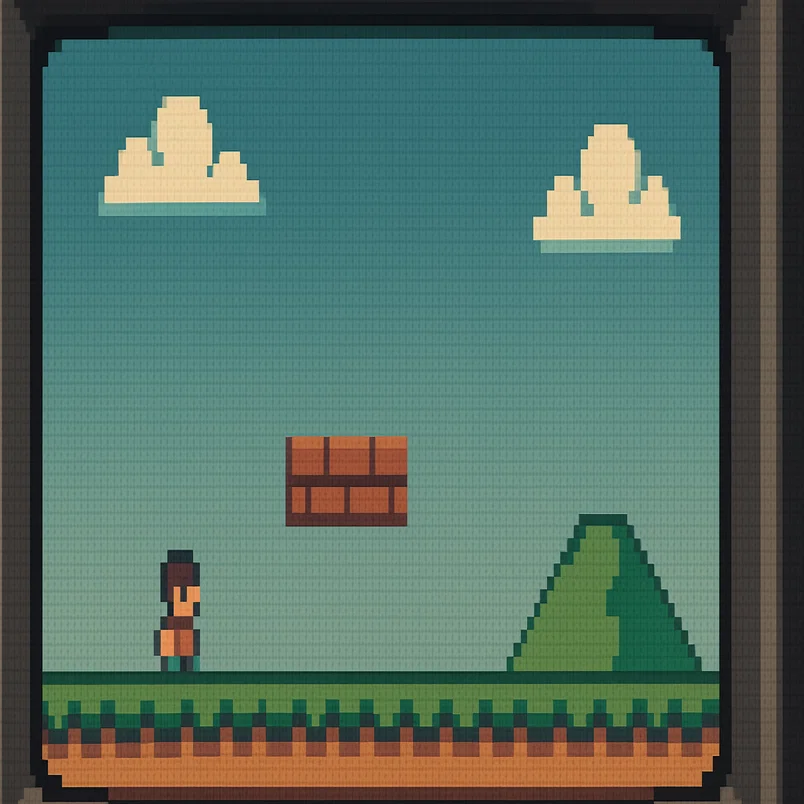 レトロゲームのドット絵は、何をさせているのか？ - 「見る」と「想像 