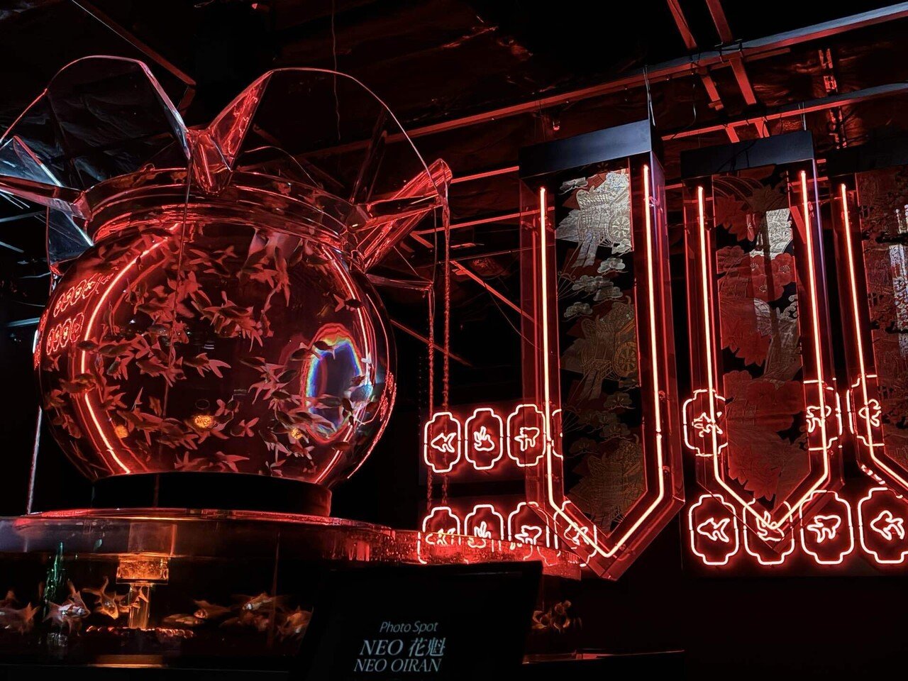 旅行】アートアクアリウム 美術館 GINZA 銀座三越 感想と写真｜風上かなた