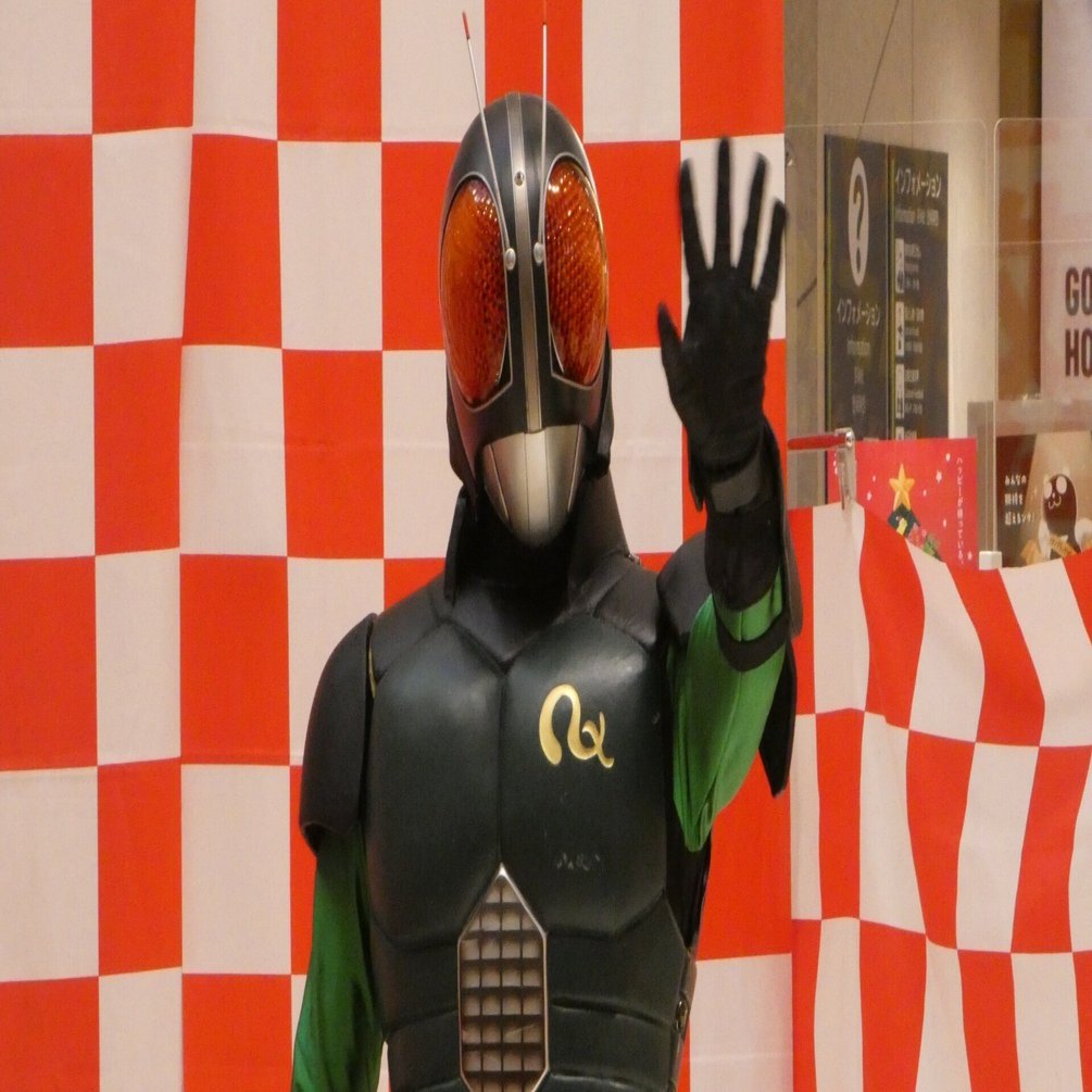 令和の世に仮面ライダーBLACKRXに会えた。｜大翔