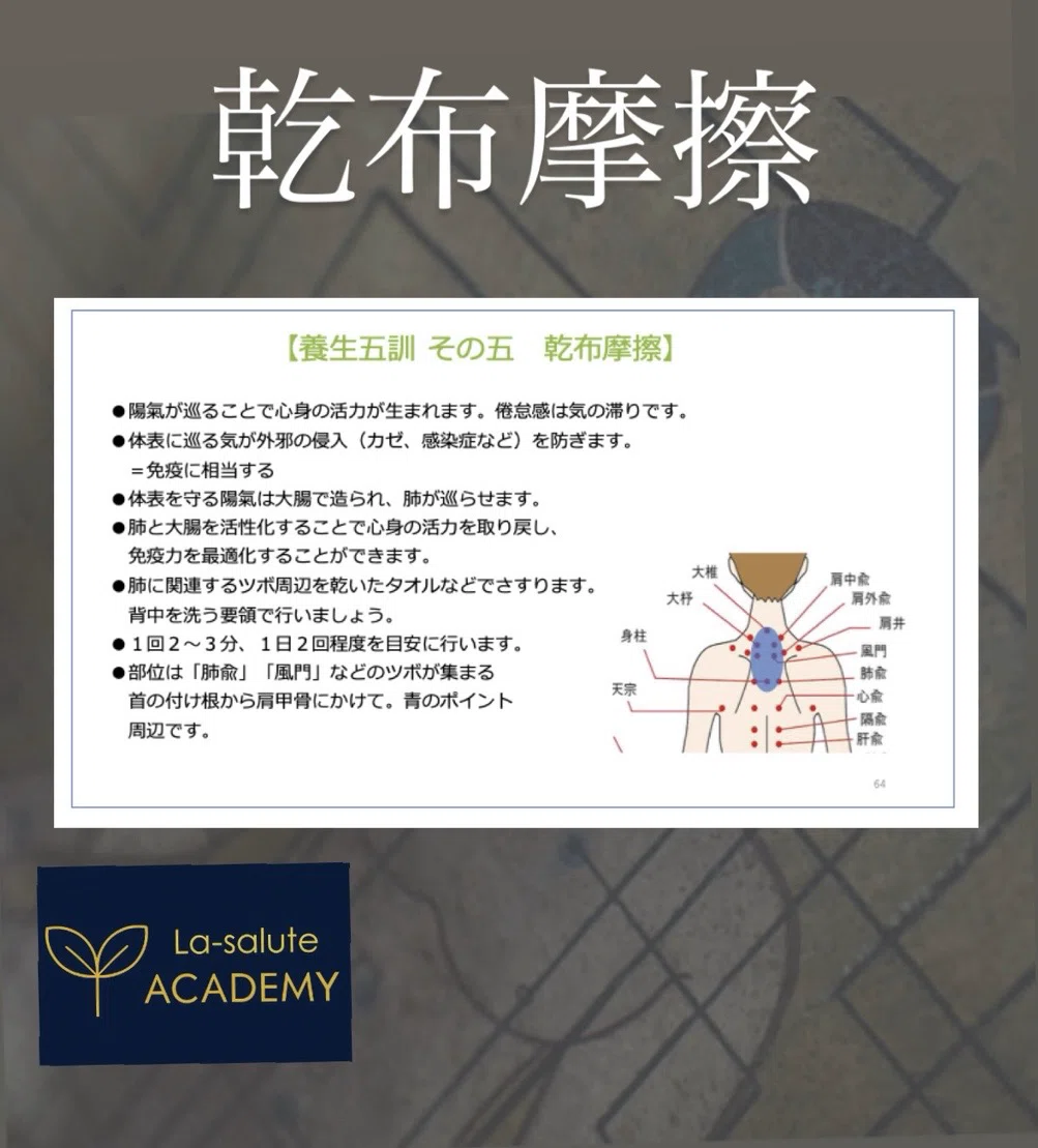ラサルーテ式『養生五訓』|伝統的東洋医学×素粒子サイマティクスセラピー/ラサルーテアカデミー /石原宗斉(貴司)