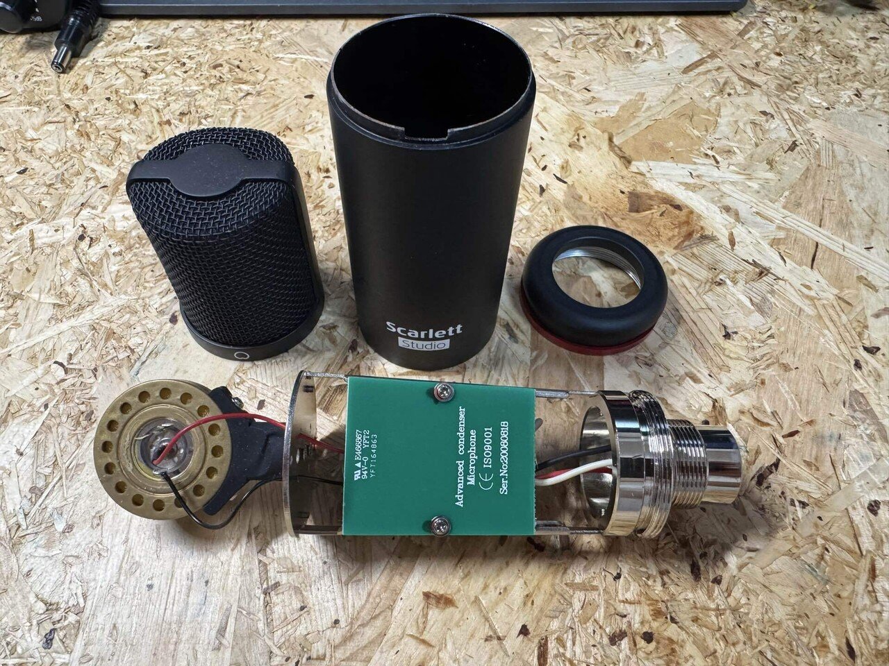 マイク改造⑥:Focusrite CM25は改造しやすい😊｜satoshinman