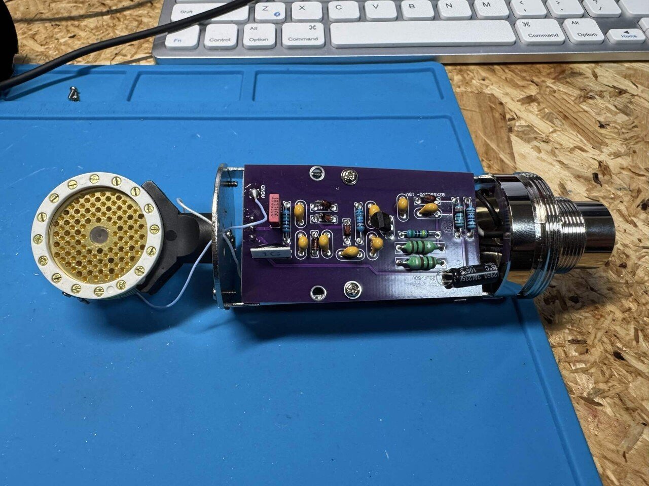 マイク改造⑥:Focusrite CM25は改造しやすい😊｜satoshinman