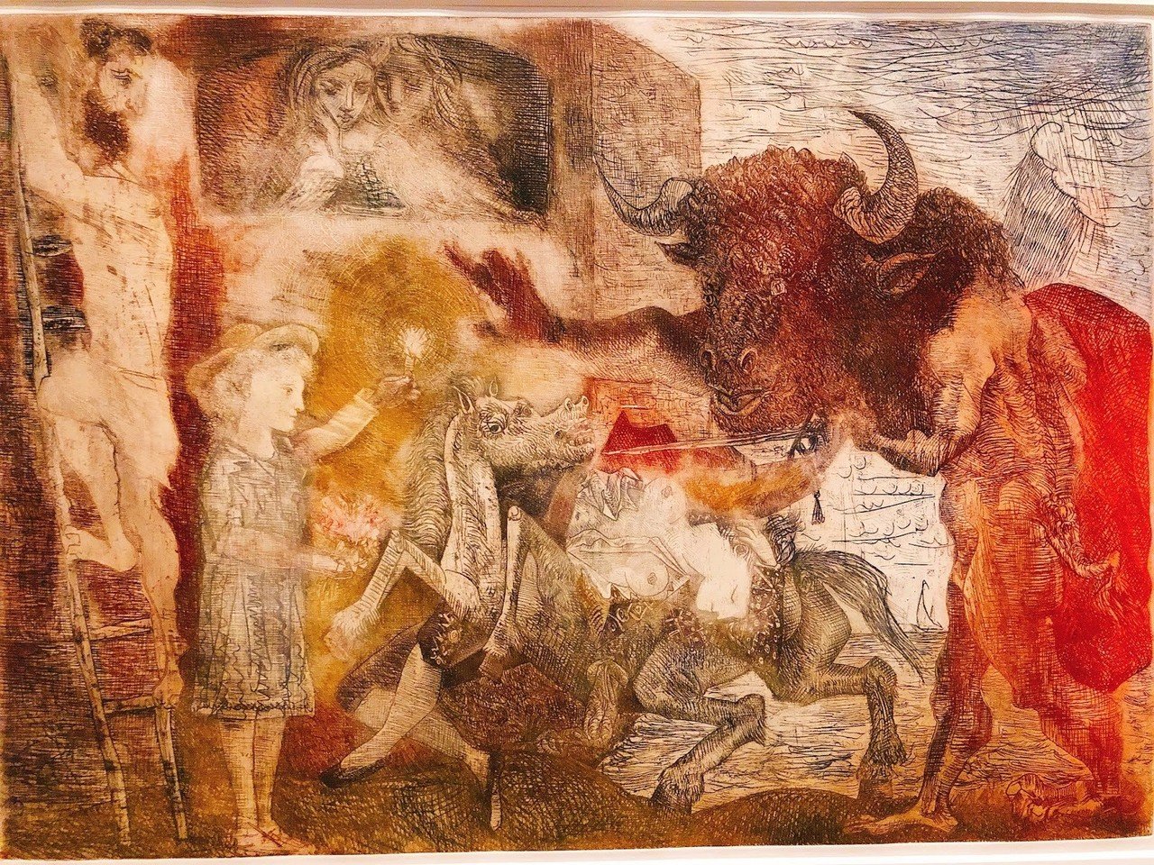 おもろうて、やがて怖いピカソ｜月夜と猫