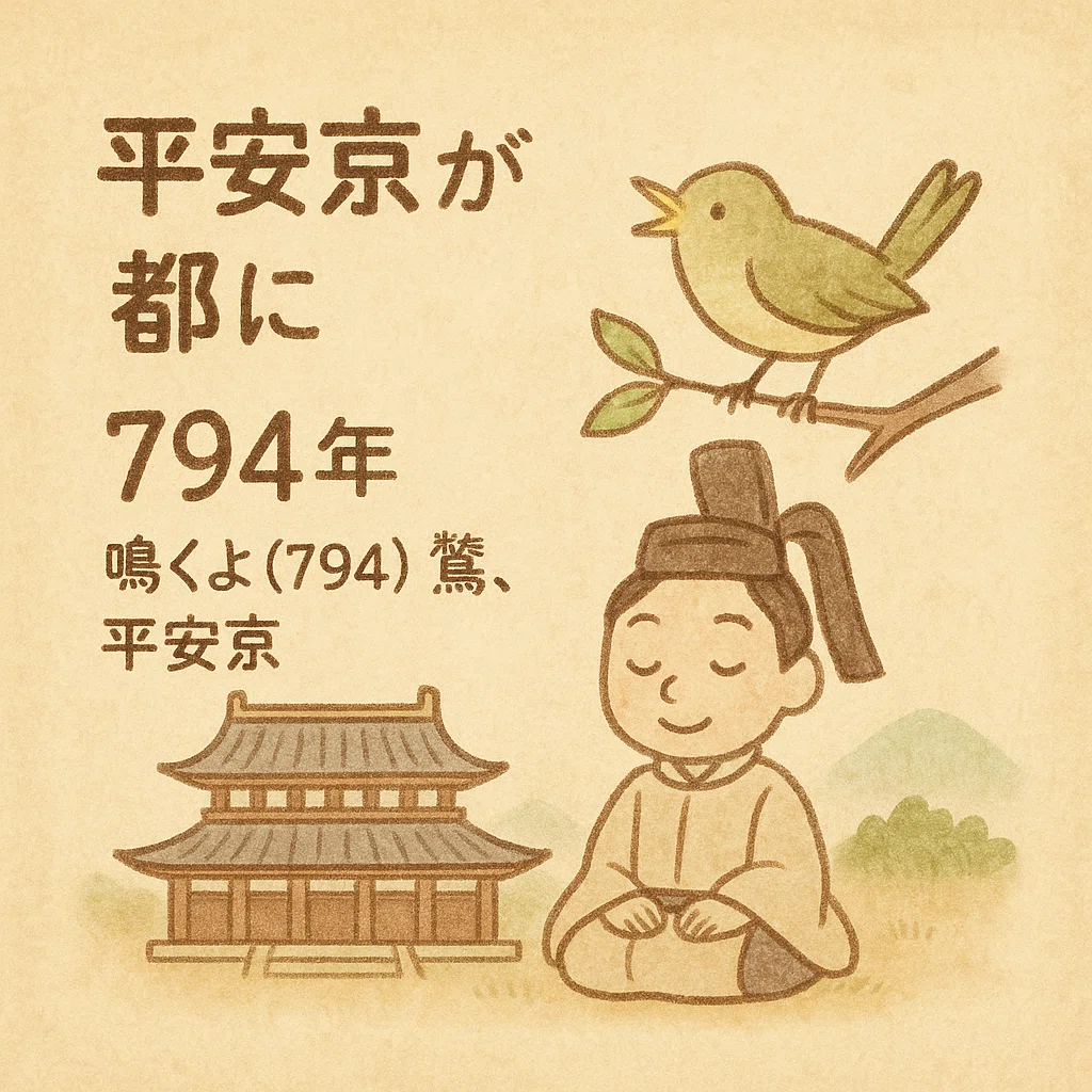 泣く よ うぐいす 平安京