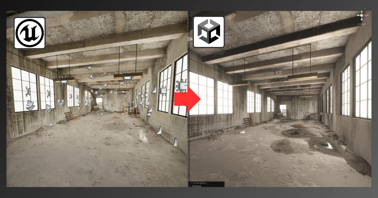 UnrealEngineのアセットをUnity用に変換する「Exporter for Unreal to