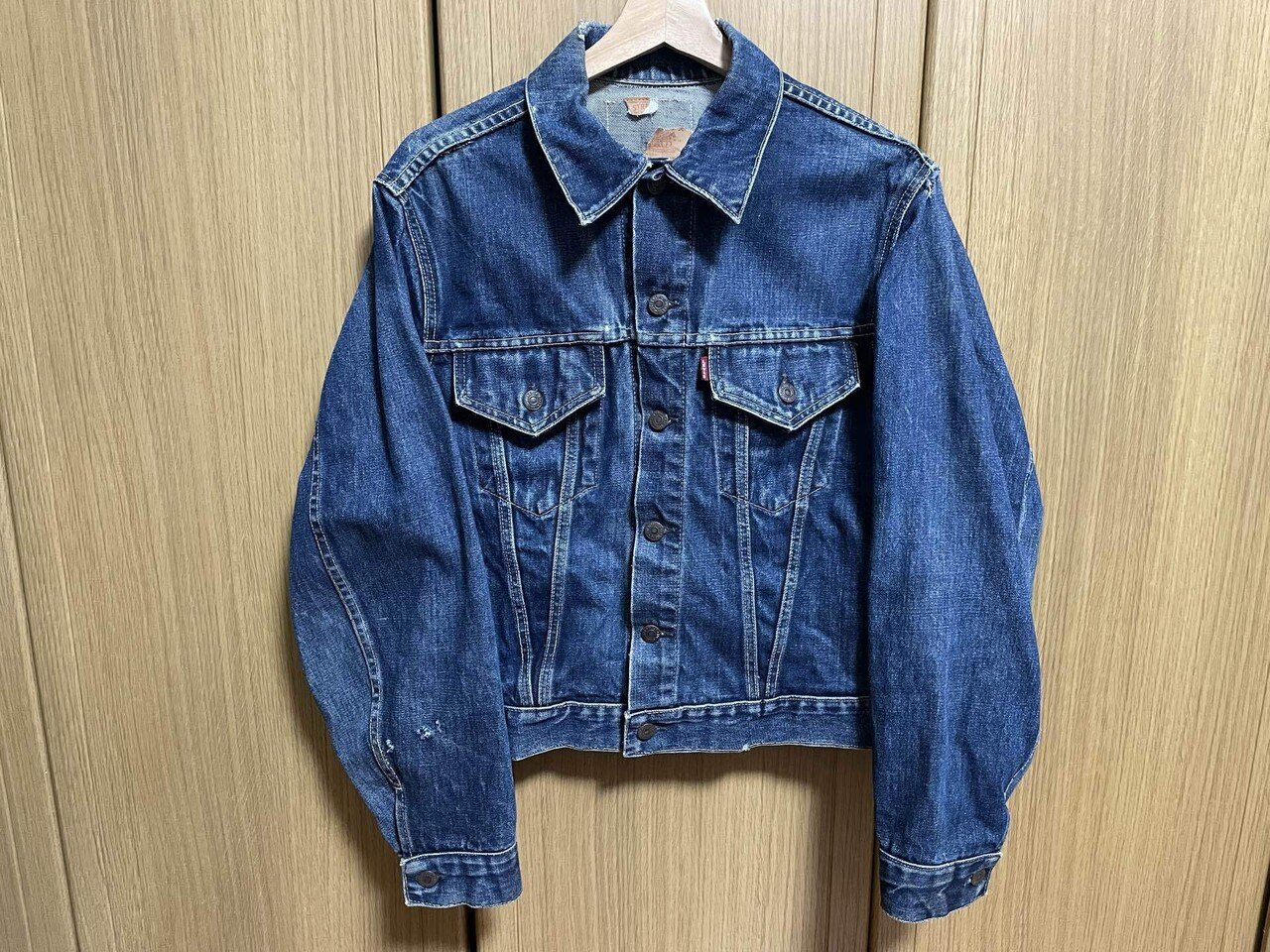 1963-1965 Levi's 557 デニムジャケットの洗濯｜ゆうすけ