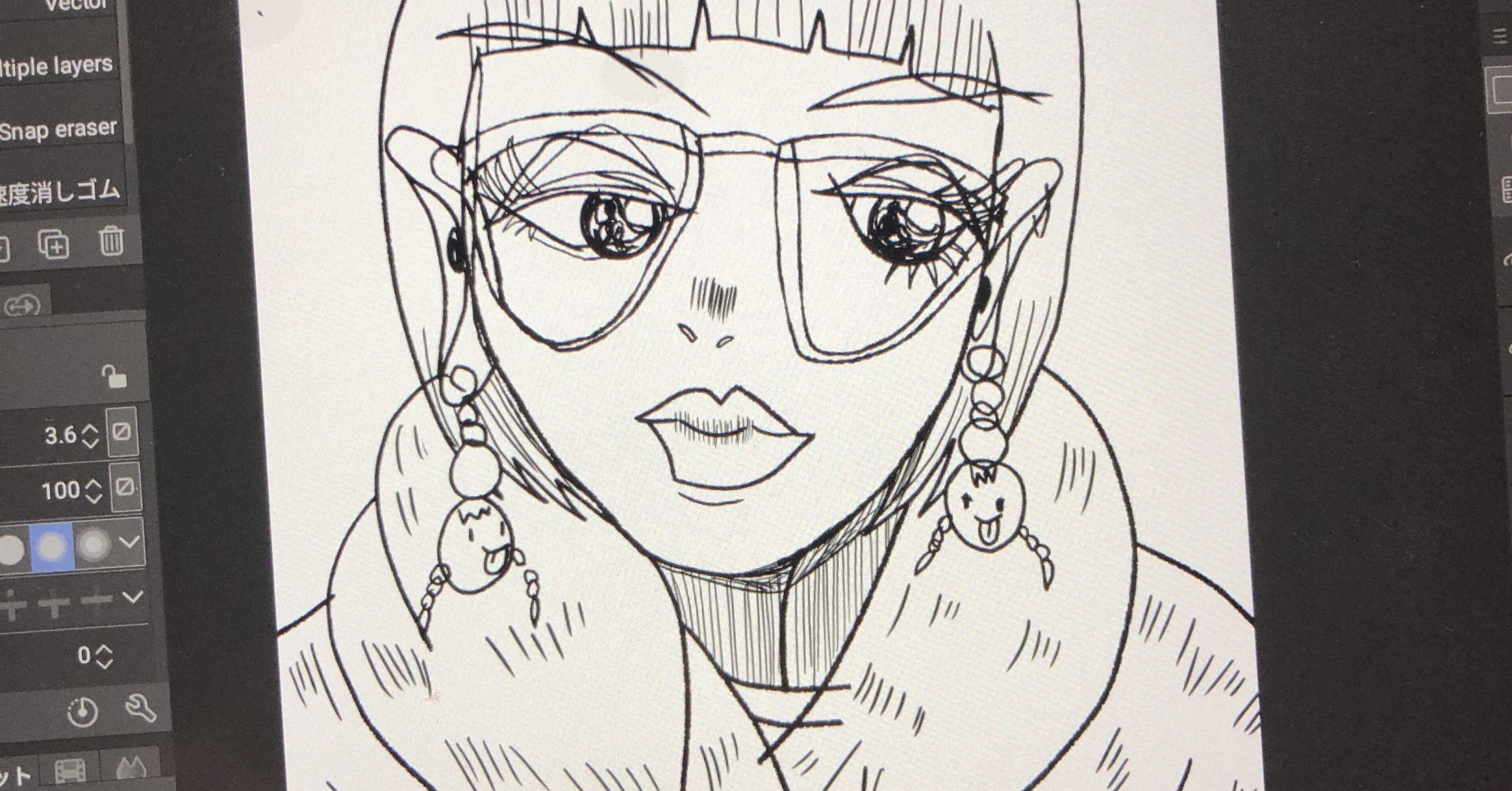 2025年11月26日】デザイン検証、タブレットに夢中｜ゆにお