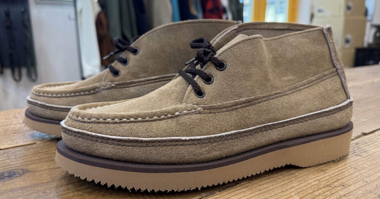 ラッセルモカシン チャッカ 新品｜NAOSHIYA CUSTOM FACTORY