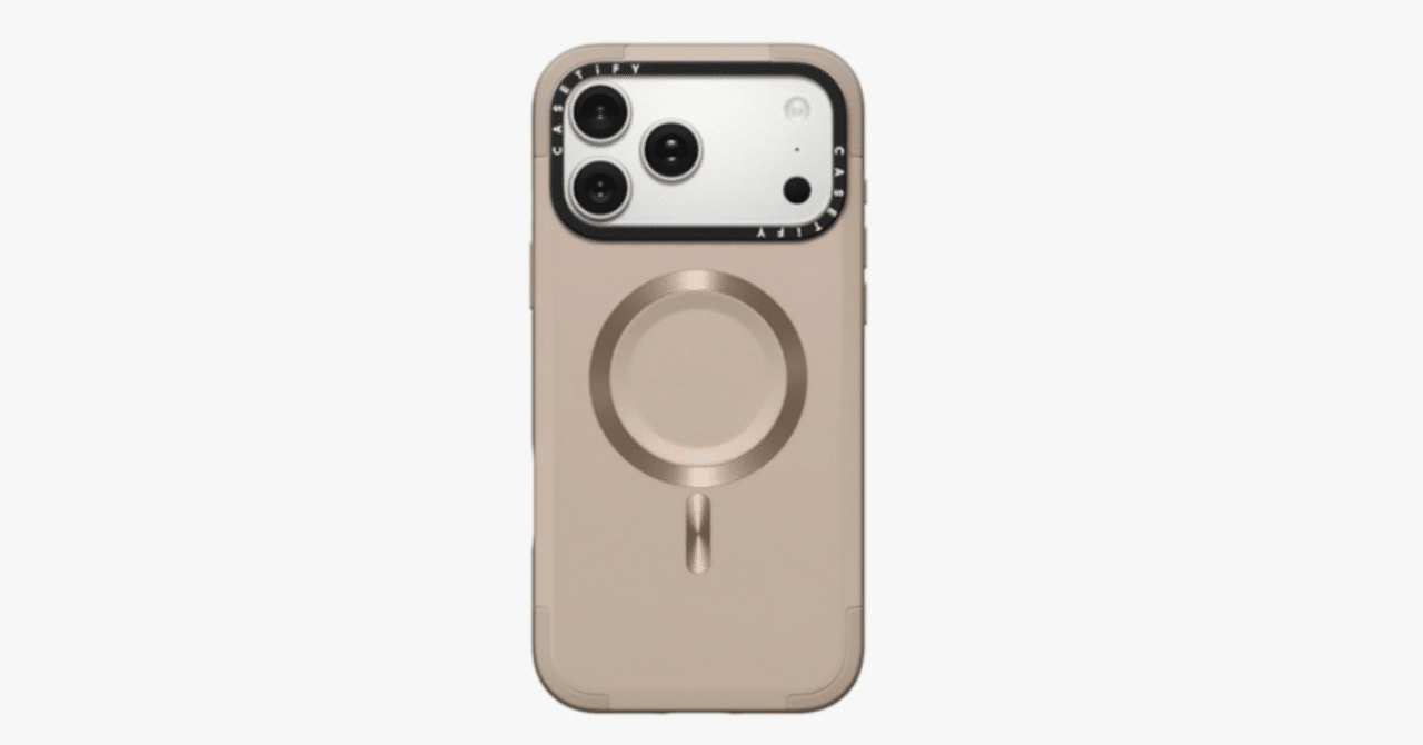 CASETiFY フォース iPhone 17 Pro Max ケース ［薄型・軽量／MagSafe