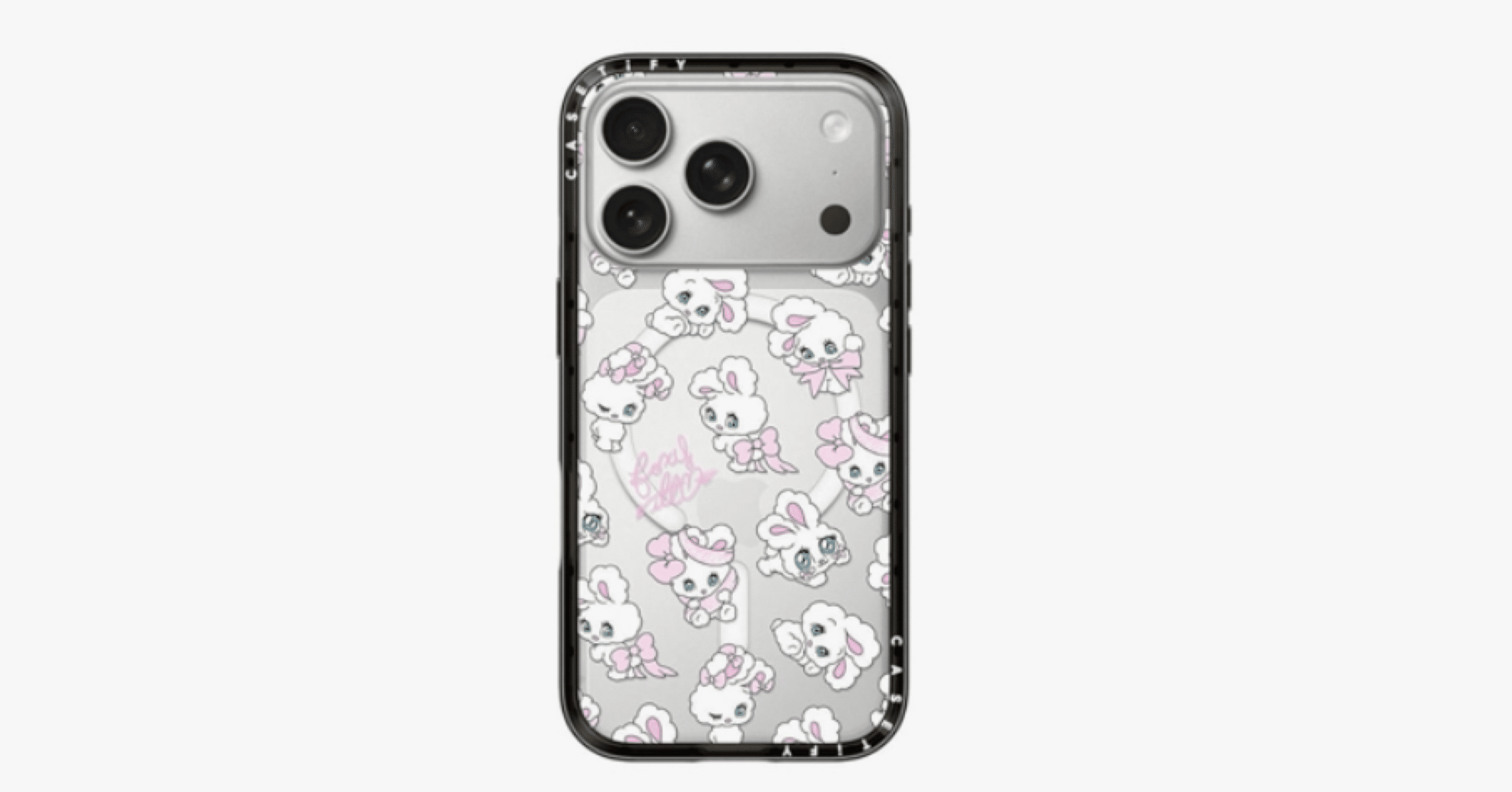 Casetify iPhone用リボンデザインケース iPhone17pro