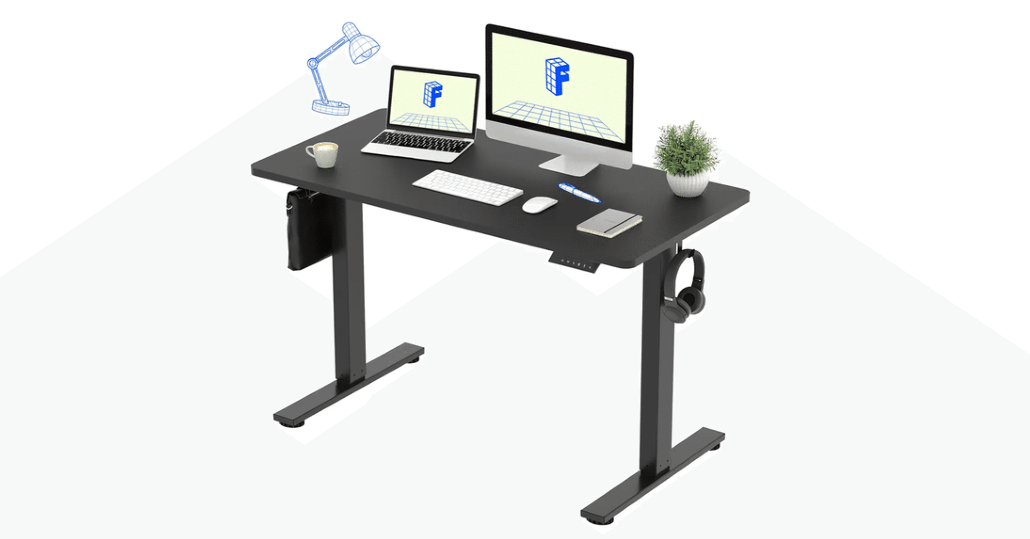 FLEXISPOT電動昇降デスクE7を半年使った本音レビュー｜在宅勤務の腰痛