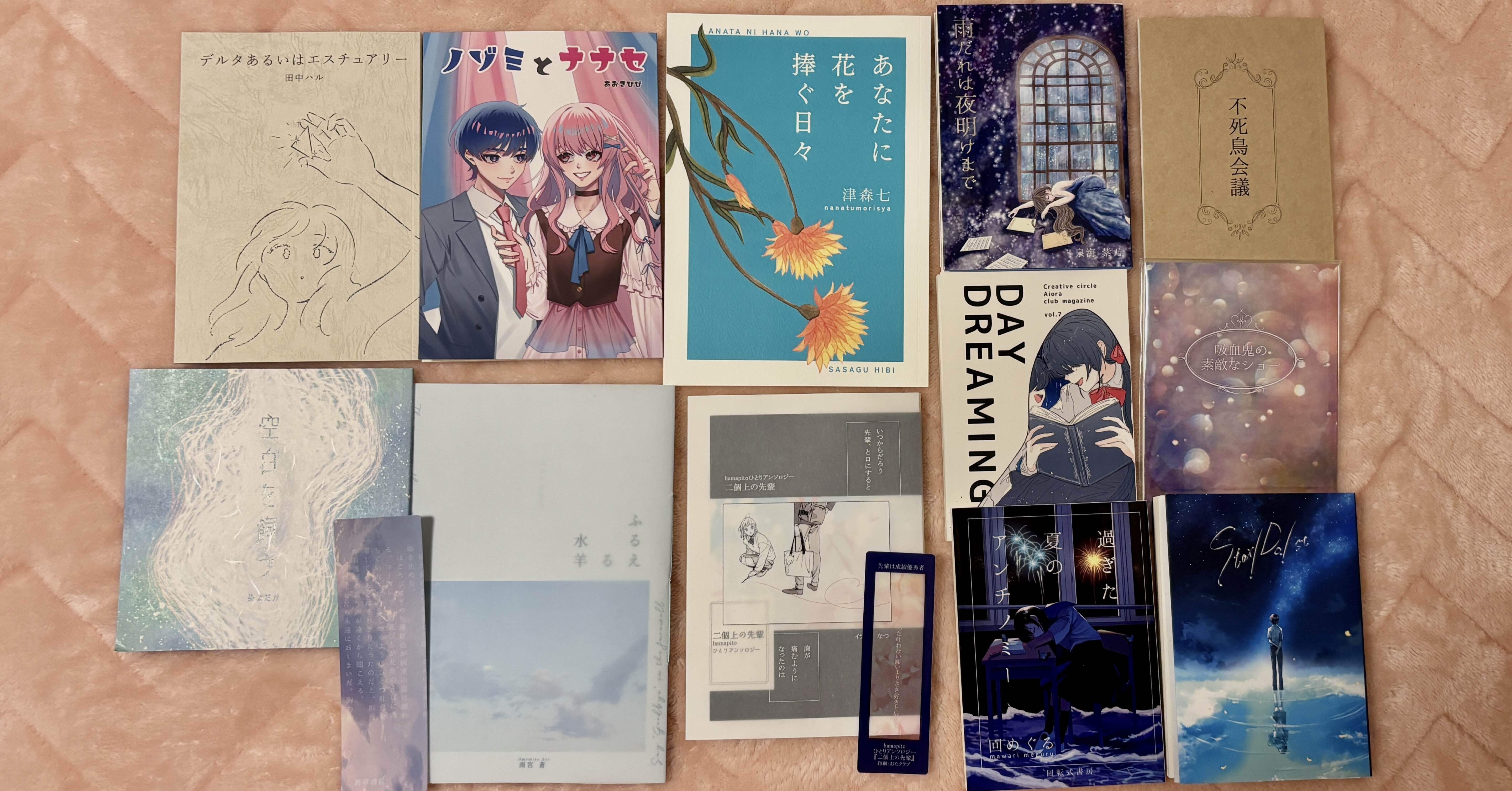 文学フリマで買った本｜2025.11.23｜藍沢紗夜