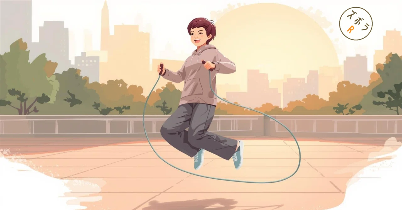 Lazy x Jump Rope = Compact Sense of Achievement｜zuboraあ～る