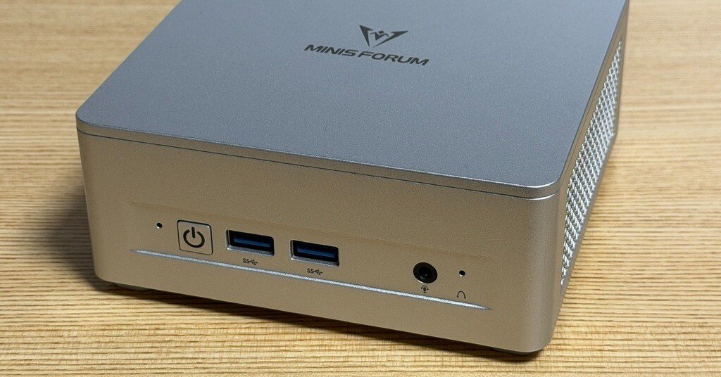 MINISFORUM UM750L Slim、Ryzen 5 7545Uを搭載するミニPCのスペック