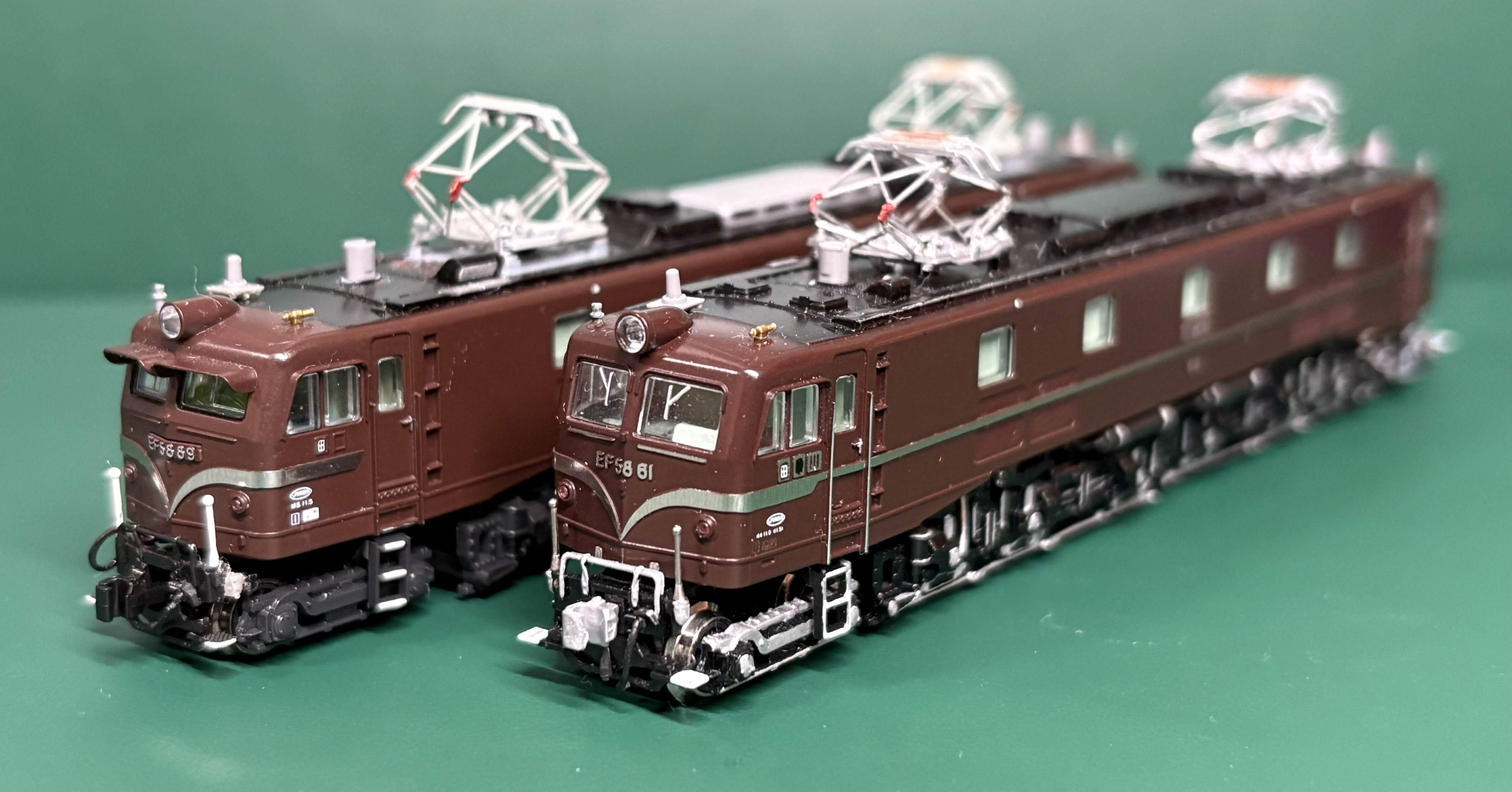 模型雑記#08 現代に生きるゴハチ 〜 田端運転所 EF58｜やま