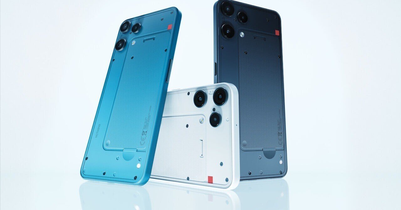 新色！「Nothing Phone (3a) Lite」Blue追加｜「Jetstream
