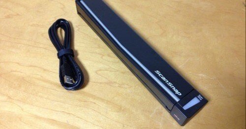 綺麗で簡単に取り込める！ ドキュメントスキャナ ScanSnap S1100 購入