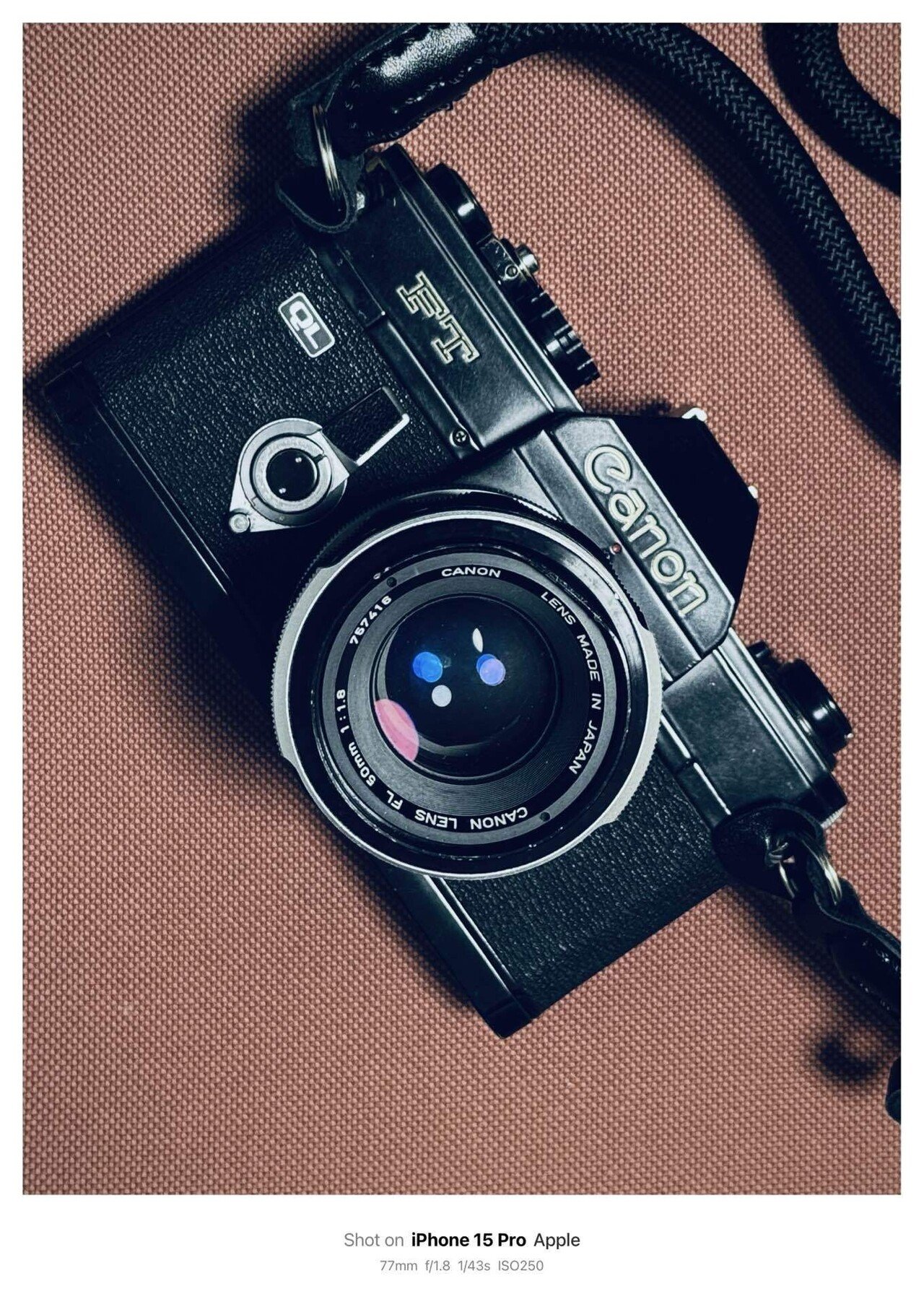 これはフィルムカメラです。｜永瀬喜久