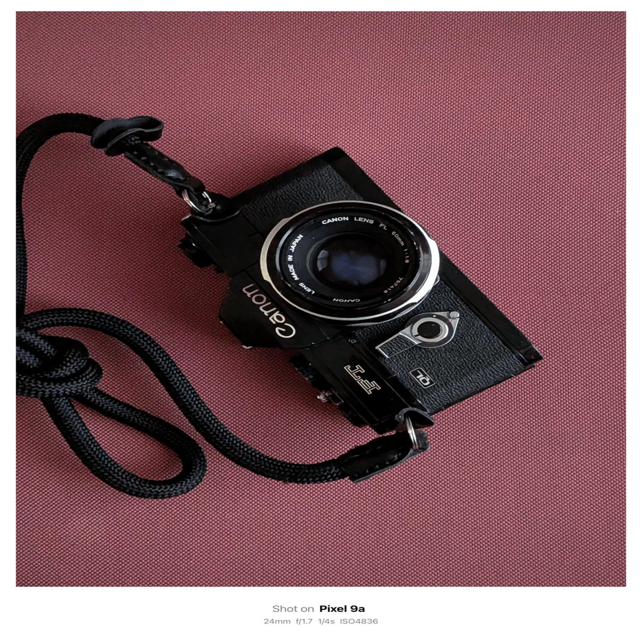 これはフィルムカメラです。｜永瀬喜久