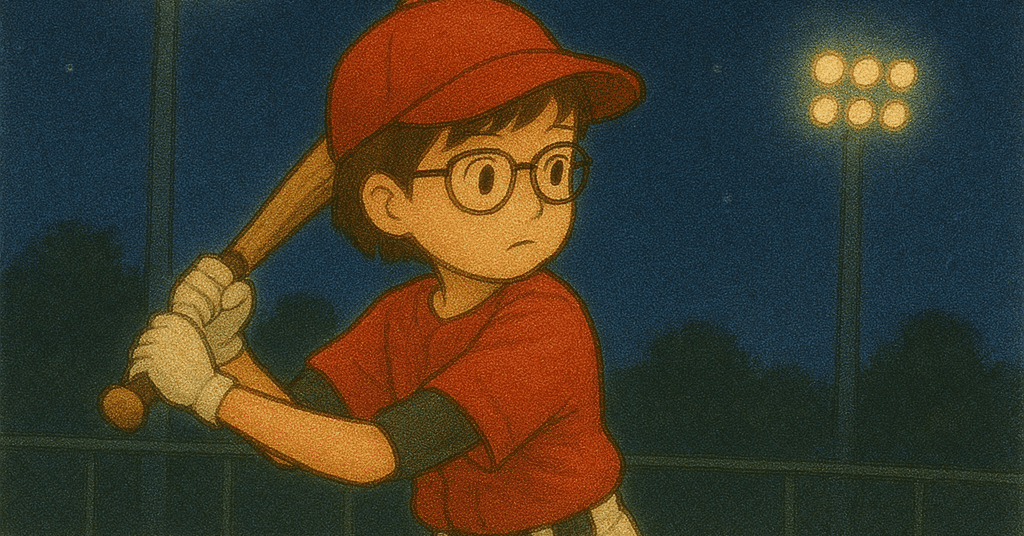 抱負⑩阪神タイガース「小幡竜平選手」のサインを貰う（長男の手助け