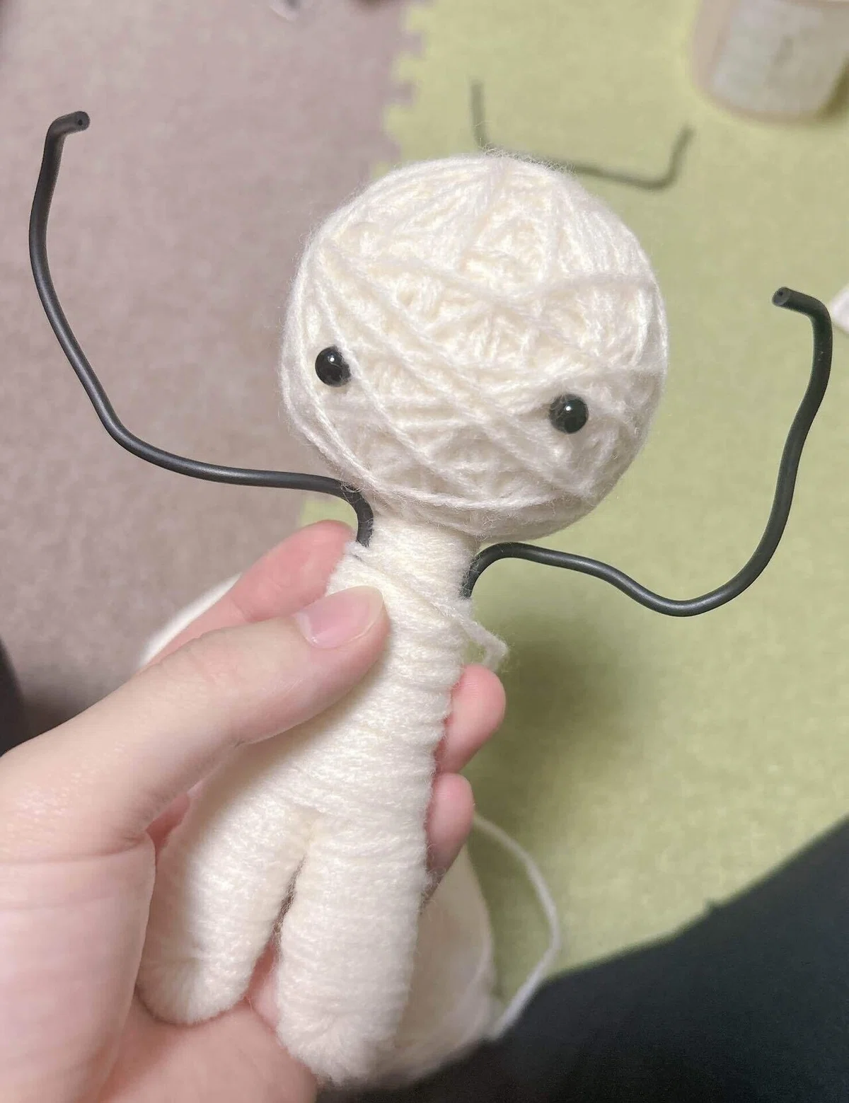ブードゥー人形を作りましょう【ポクポン人形】｜アヒルのおもちゃ
