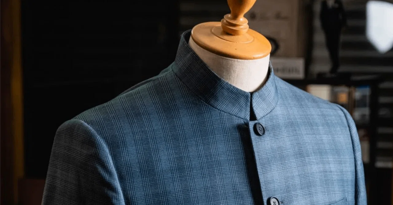 スーツ Mao Collar X Fake Corduroy Wide SetUp Simple, yet extraordinary. The appeal of the Mao collar suit