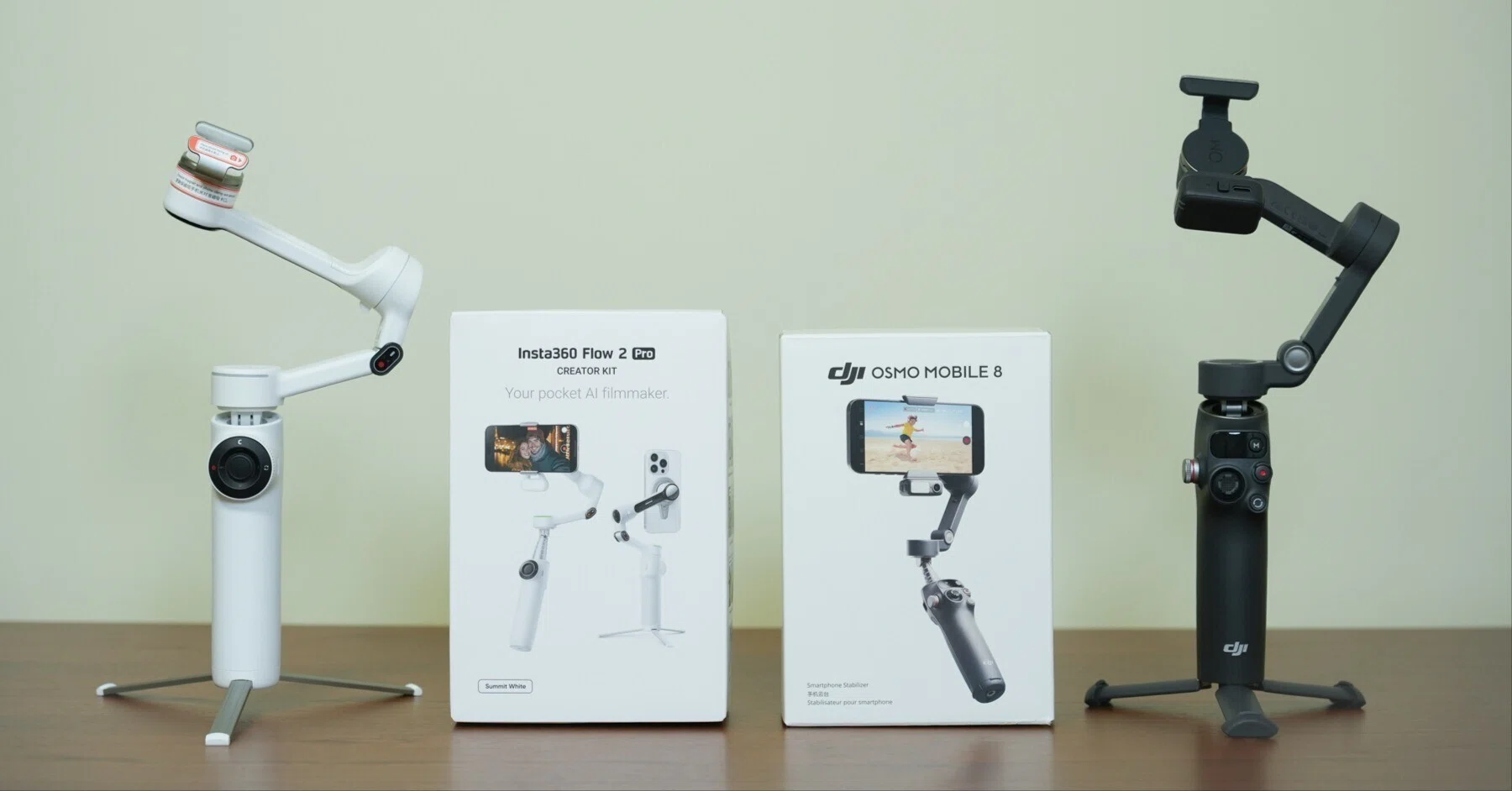 最新スマホジンバルを試してみたの巻 / Insta360 Flow 2 Pro & DJI