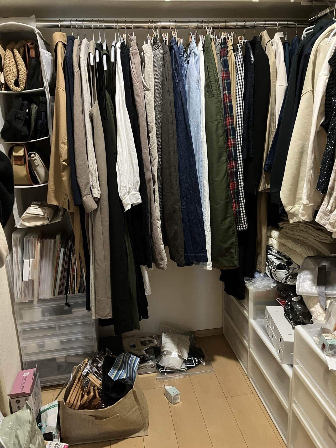 3年半整理し続けているクローゼットの進捗を公開｜こまり