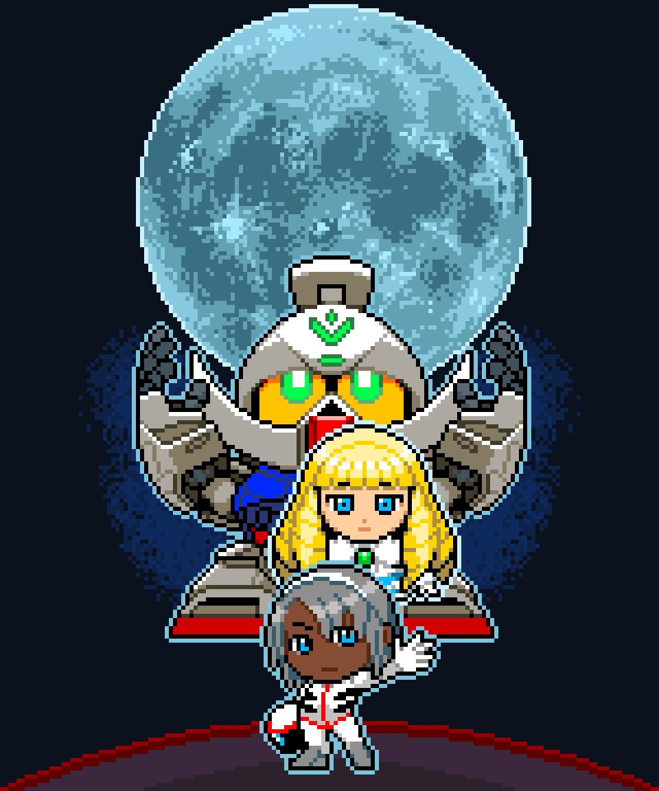 ドット絵のイベントに行くもんっ／行かないもんっ｜twotenky