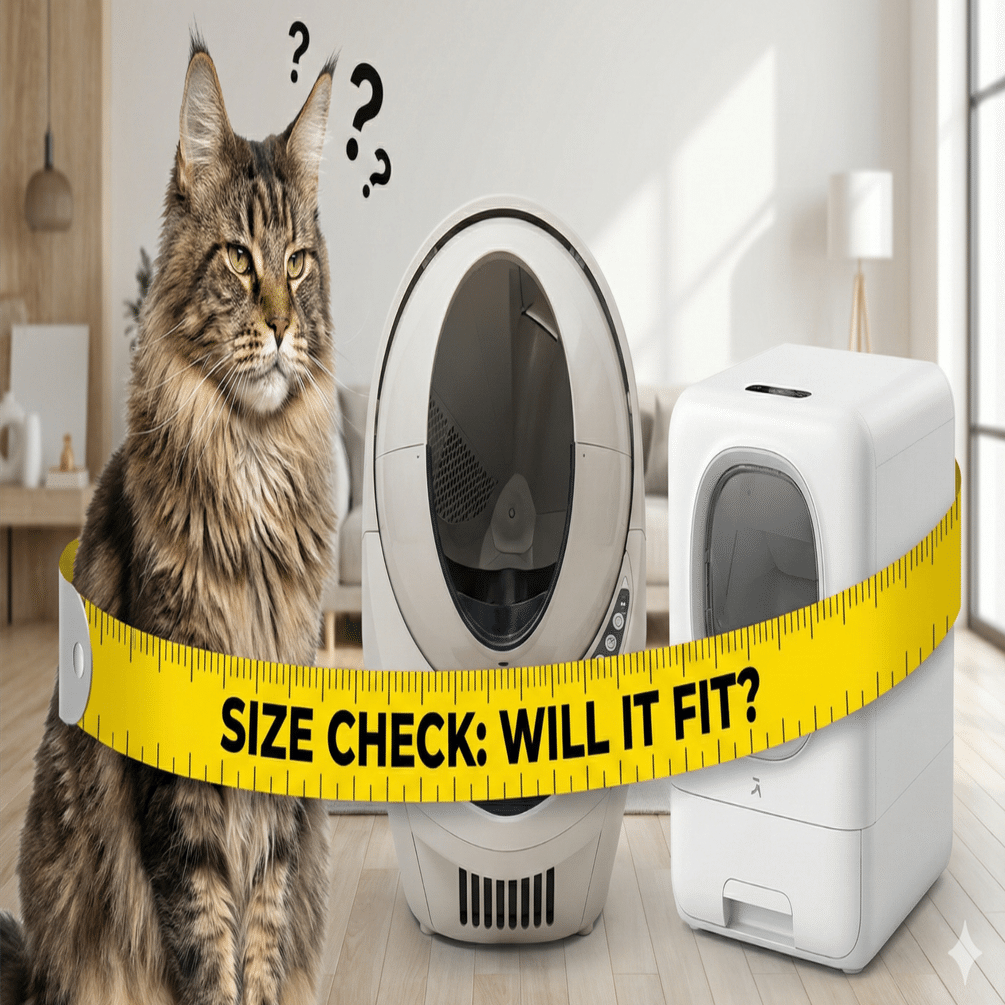 AI検証】「うちのデブ猫、入れますか？」全自動猫トイレの限界サイズを