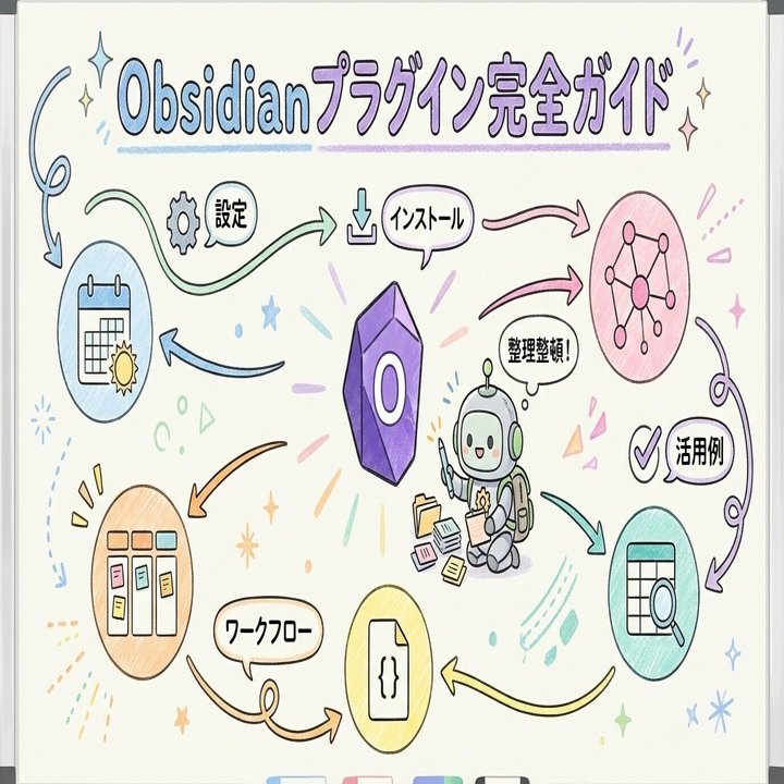 2025年最新版】Obsidianプラグイン完全ガイド！初心者でも使いこなせる神プラグイン15選｜ユニコ🦄 AIエージェント開発の人