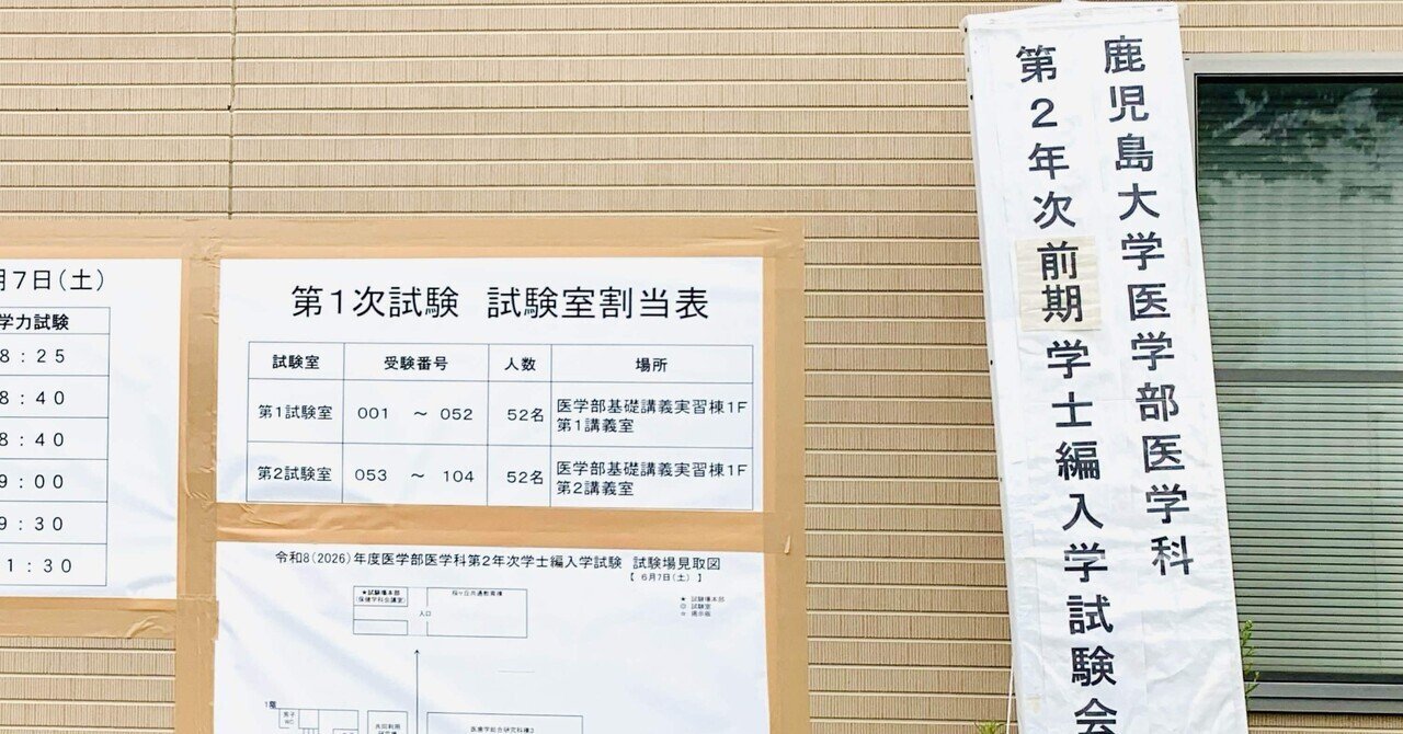 鹿児島大学 2021～2023年度（3年分）医学部学士編入 生命科学総合問題 2025年最新】鹿児島大学医学部の学士編入は難しい？試験日程や倍率を