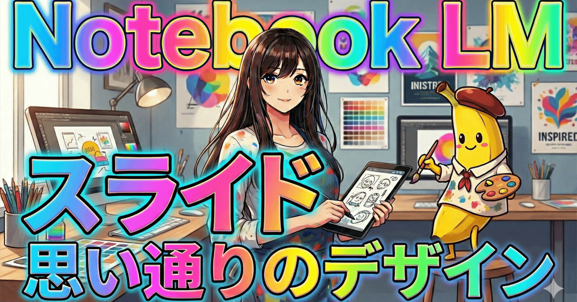 NotebookLM×ナノバナナProでスライド&動画を自在にデザイン