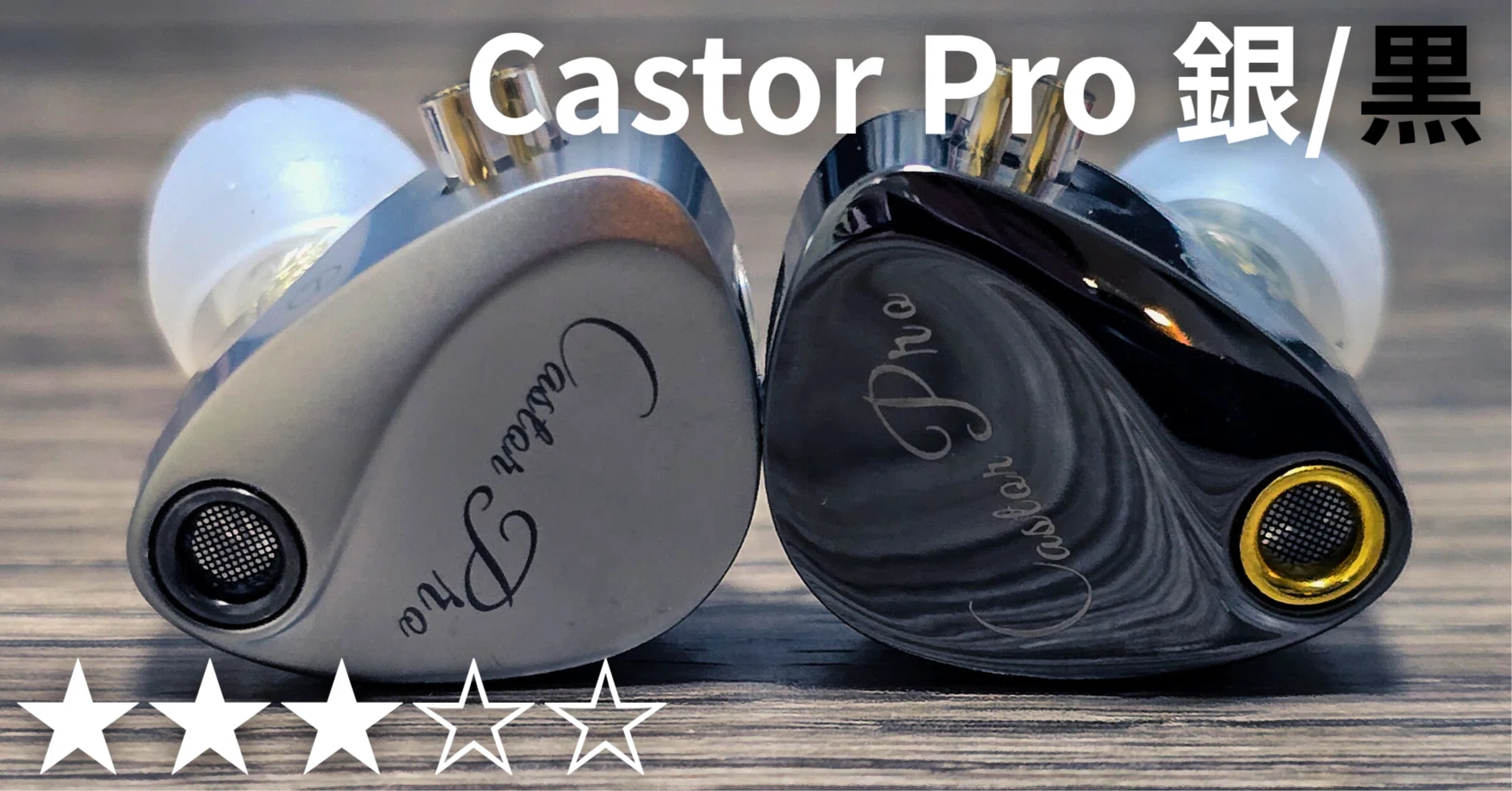 】KZ Castor Pro – 「Pro」の名は伊達なのか？ 2DDの名機が大型化して