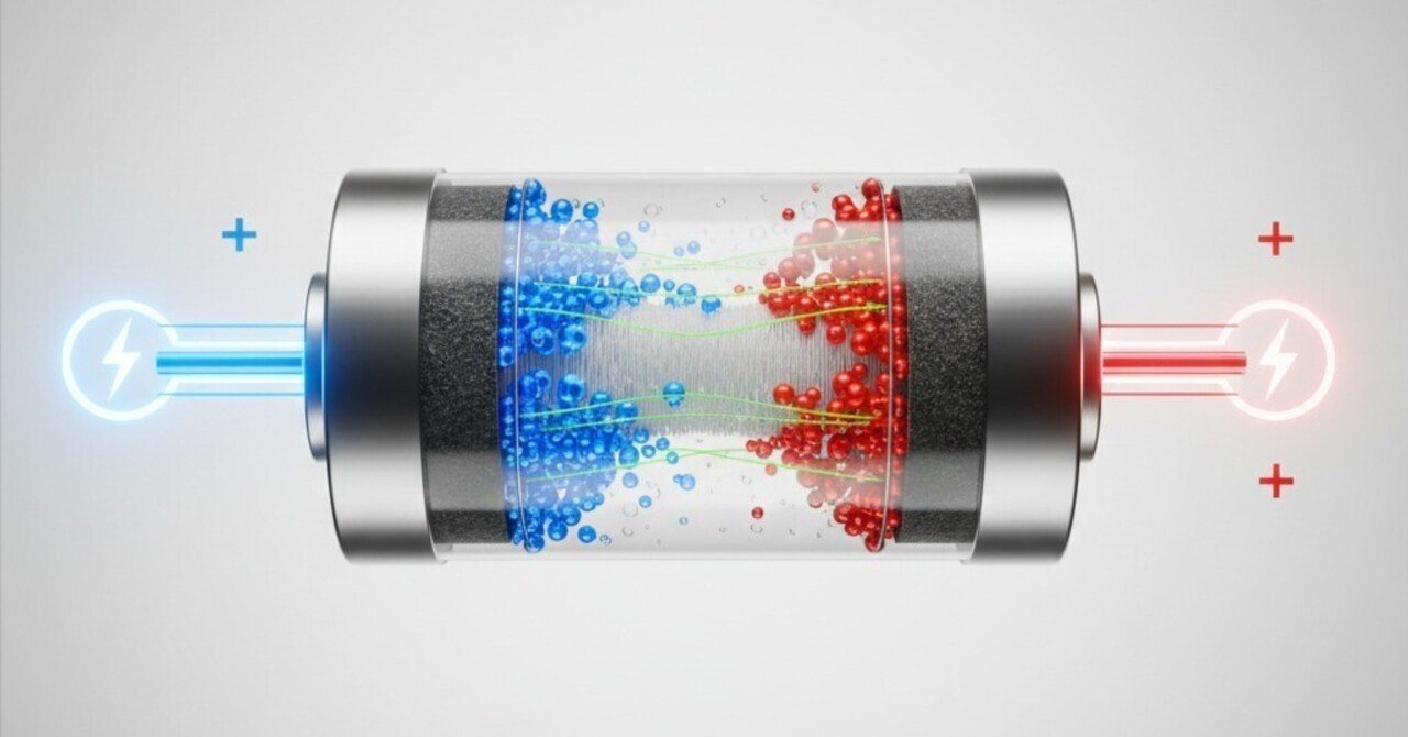 ⚡️ 電気二重層キャパシタ：瞬間的な大電力と超長寿命を実現する蓄電