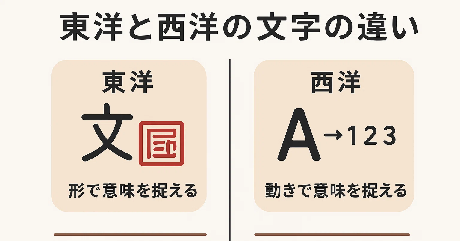 東洋 西洋 違い