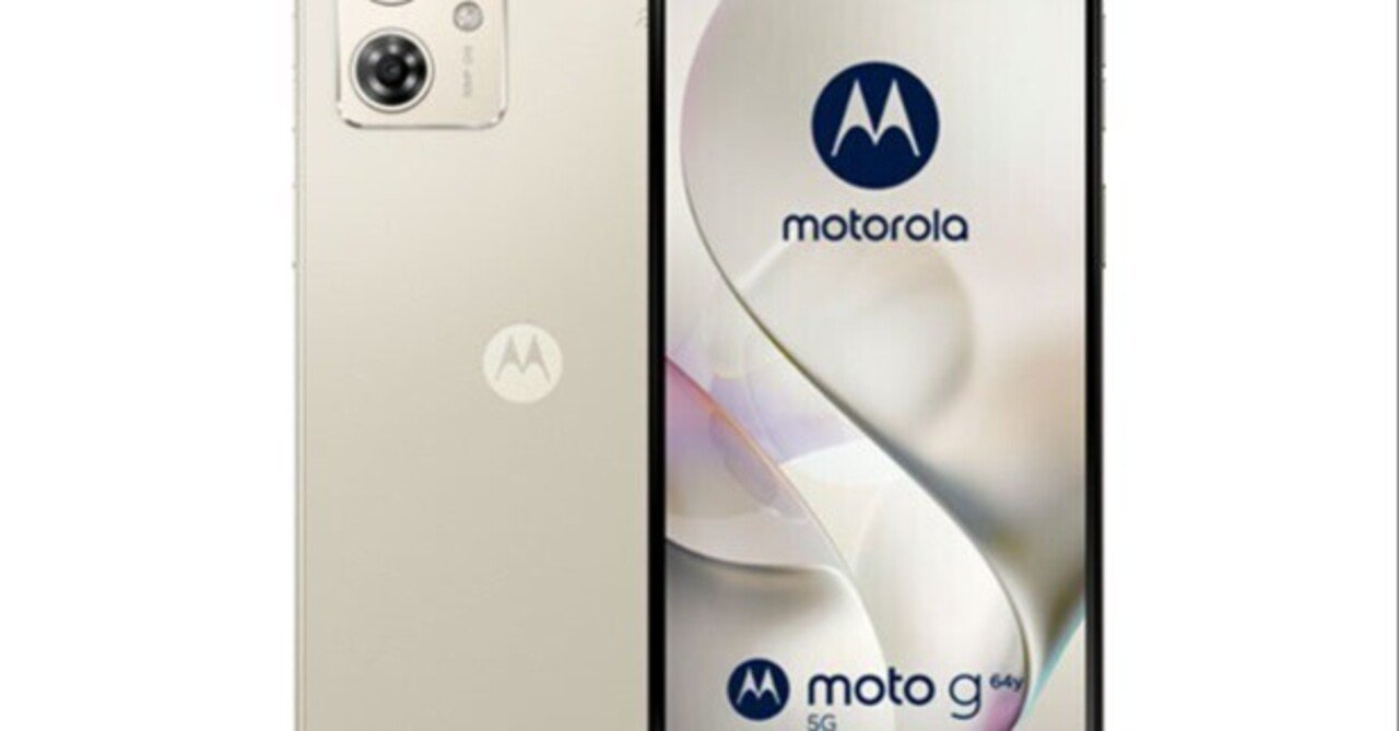 本日見つけた掘り出し物】新品未使用SIMフリー moto g64y 5Gスマホが