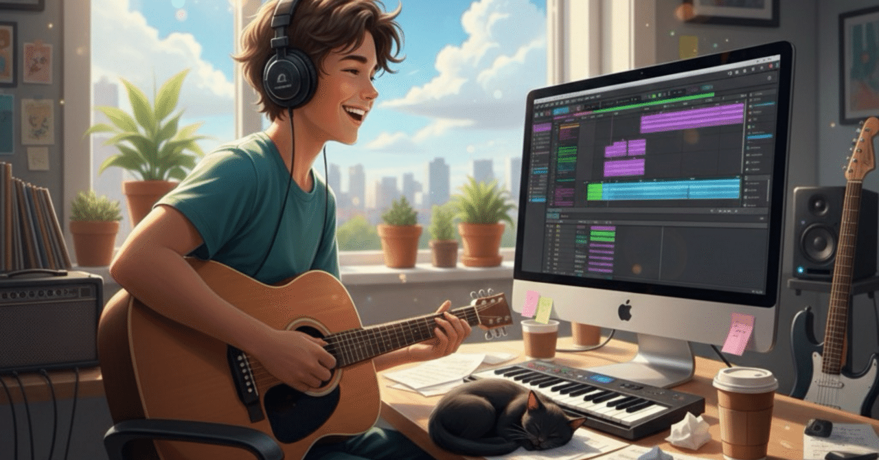 AIが創る音楽が好き。だからこそ、人間は『作ることの楽しさ』へ原点