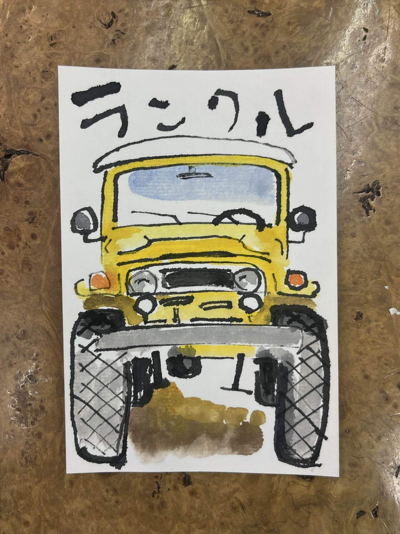 手描き絵画 絵描きの絵手紙｜はじめての絵手紙｜堀内 誠 画家・アーティスト