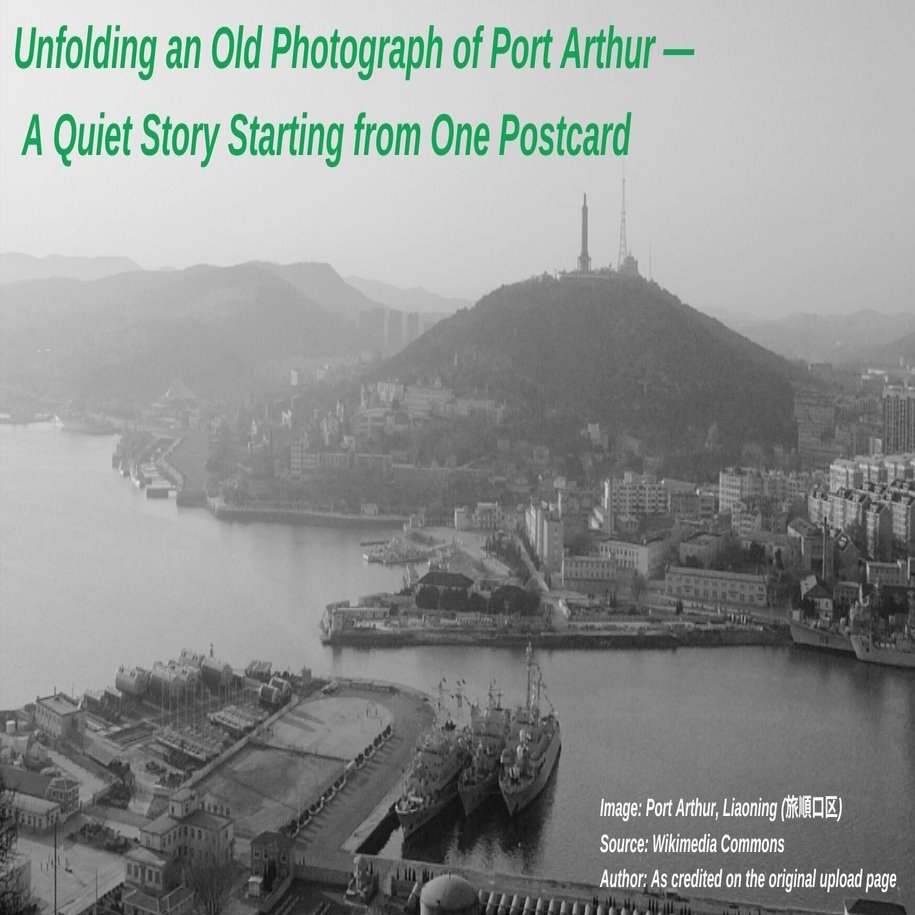旅順の古写真をひらいて──一枚の絵葉書から始まる｜古本屋 峰吉書店
