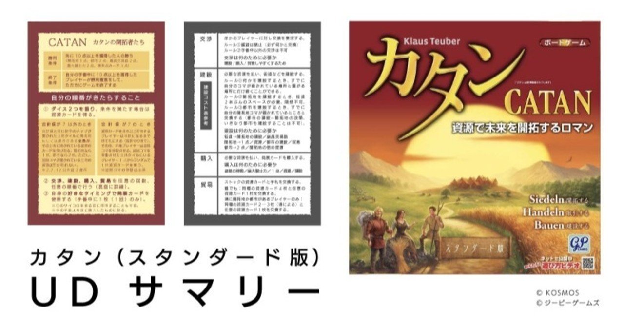 みんなのためのサマリー カタン どすこいの助 Note
